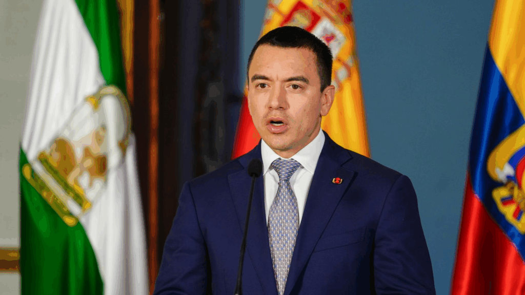 Ecuador: Noboa convoca polémica consulta popular para una Constituyente y un referendo sobre bases extranjeras