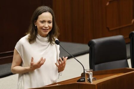 María Corina Machado asegura que la «transición viene» en Venezuela